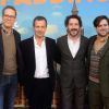 Guest, David Heyman, Guillaume Gallienne et Paul King - Avant-première du film "Paddington" au cinéma Pathé Beaugrenelle à Paris, le 30 novembre 2014.