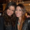 Malika Ménard et Rachel Legrain-Trapani - Soirée de lancement de la nouvelle collection "Diva, The Crystal Angel" de Morgan avec Swarovski Elements à la boutique Morgan des Champs-Elysées à Paris, le 4 décembre 2014.