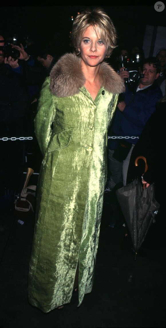 Meg Ryan à New York le 10 novembre 1997.