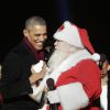 Barack Obama a lancé les illuminations du sapin de la nation, à Washington, le 4 décembre 2014