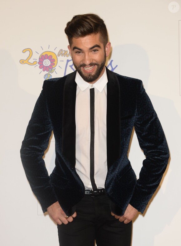 Kendji Girac - Soirée du concert "We Love Disney Live" au profit de l'association Rêves au Grand Rex à Paris le 3 novembre 2014.