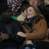 Issa Doumbia et Joy Esther lors du match entre le PSG et le FC Nantes au Parc des Princes à Paris le 6 décembre 2014
