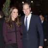 Kate Middleton et le prince William lors de leur arrivée à l'hôtel "The Carlyle" à New York, le 7 décembre 2014