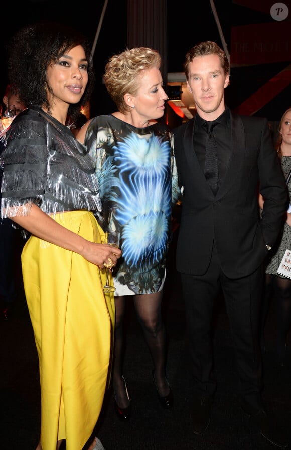 Emma Thompson et Benedict Cumberbatch - Cérémonie des British Independent Film Awards à Londres, le 7 décembre 2014.