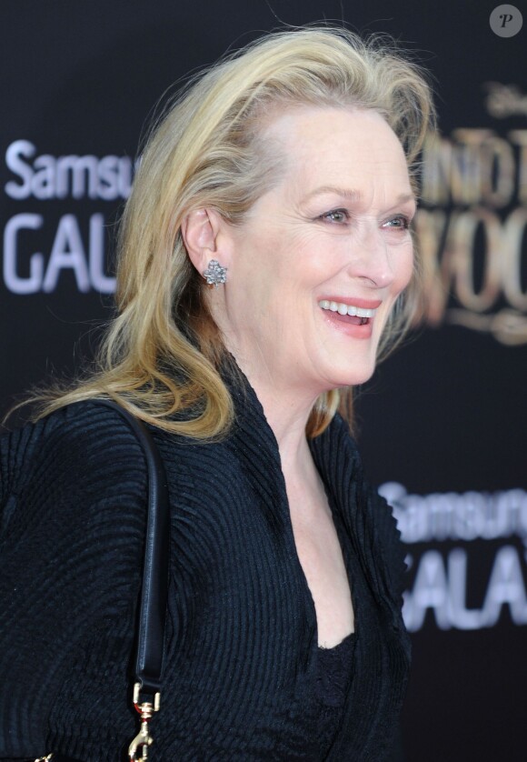 Meryl Streep (en Paule Ka) lors de la première d'Into The Woods au Ziegfeld Theatre, New York, le 8 décembre 2014.