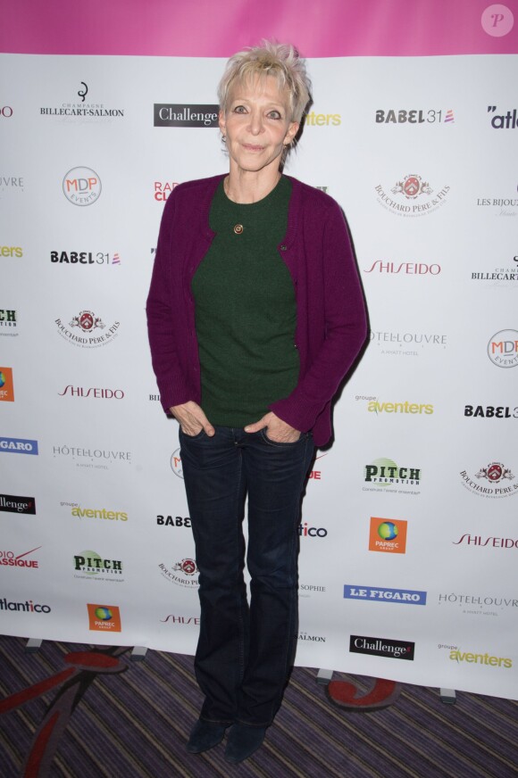 Tonie Marshall - Soirée de remise des "Prix de la Femme d'Influence 2014" à l'hôtel du Louvre à Paris le 8 décembre 2014.