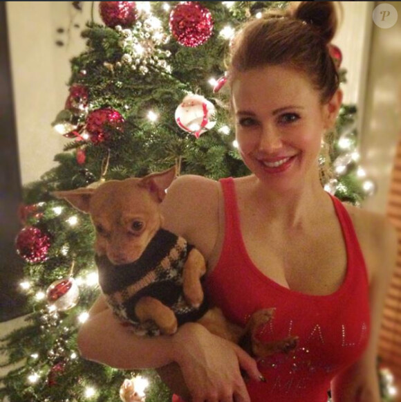 Maitland Ward et son chien Sully, le 8 décembre 2014.