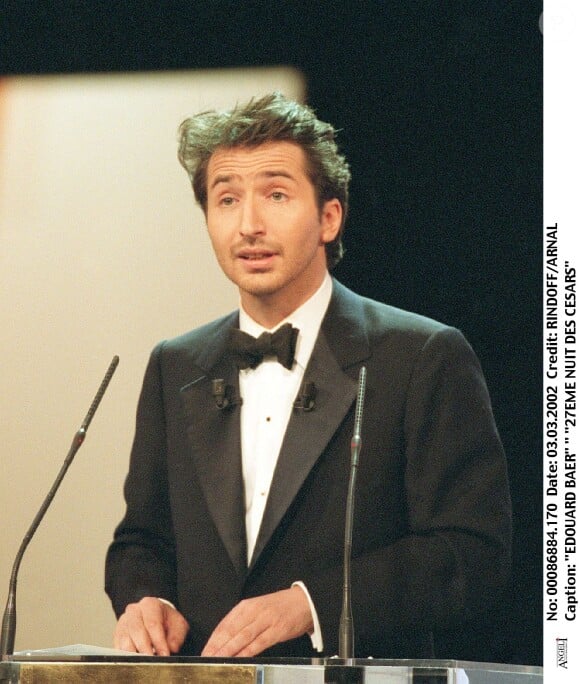 Edouard Baer lors des César 2002