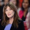 Carla Bruni - Carla Bruni-Sarkozy lors de l'enregistrement de l'émission "Vivement Dimanche" (France 2)  à Paris le 10 décembre 2014.