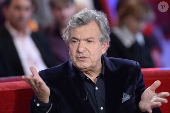 Jacques Leibowitch - Enregistrement de l'émission "Vivement Dimanche" à Paris le 10 décembre 2014.