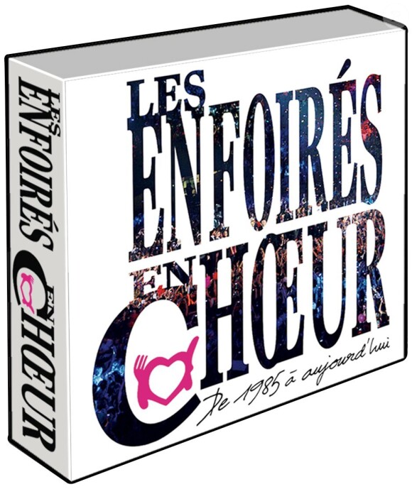 Coffret CD + DVD Les Enfoirés en Choeur. Disponible le 13 décembre.