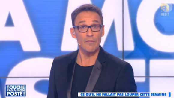 Julien Courbet présente Touche pas à mon poste, le vendredi 12 décembre 2014.