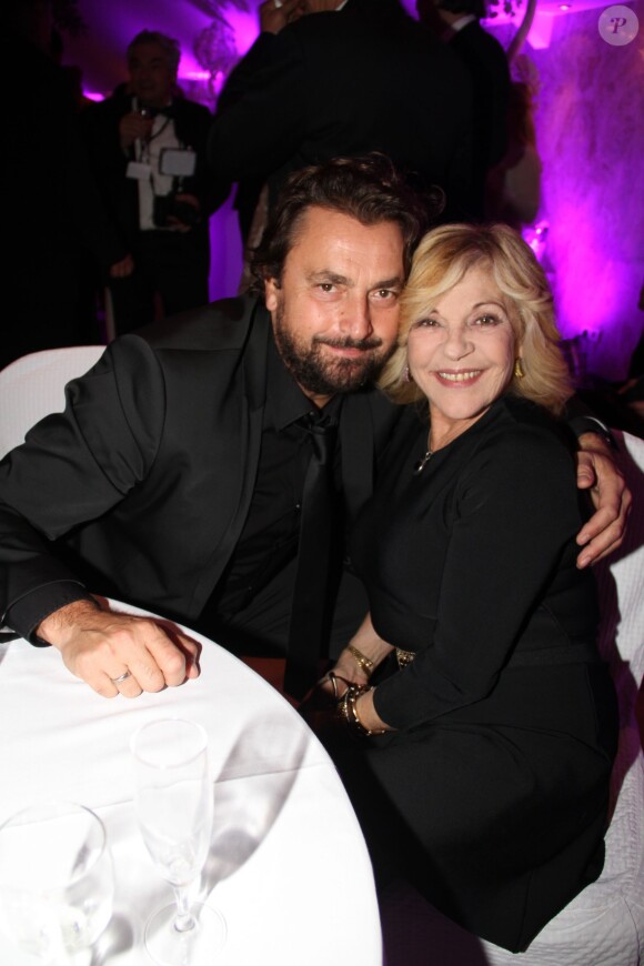 Henri Leconte et Nicoletta - 38ème édition de la cérémonie des Best Awards au Salon Hoche à Paris le 15 décembre 2014. 