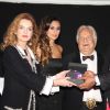 Cyrielle Claire, guest, Massimo Gargia, guest - 38ème édition de la cérémonie des Best au Salon Hoche à Paris le 15 décembre 2014. 'The Best Awards 2014'