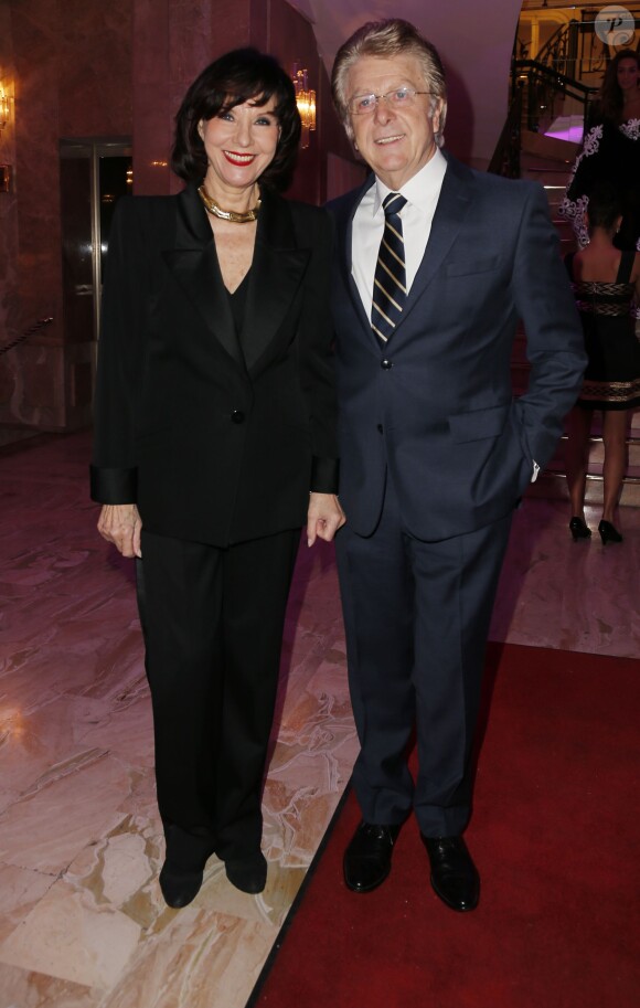 Denise Fabre et son mari Francis Vandenhende - 38ème édition de la cérémonie des Best au Salon Hoche à Paris le 15 décembre 2014. 'The Best Awards 2014'
