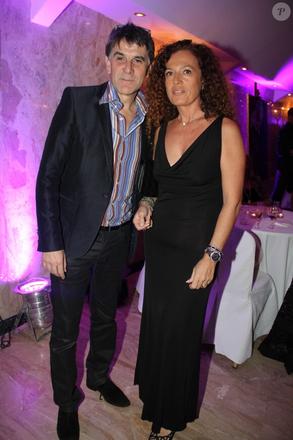 Tex et sa femme Béatrice - 38ème édition de la cérémonie des Best au Salon Hoche à Paris le 15 décembre 2014. 'The Best Awards 2014'