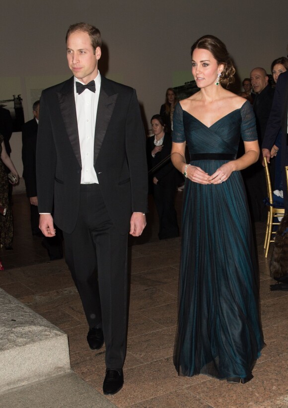 Le prince William et Kate Middleton le 9 décembre 2014 à New York