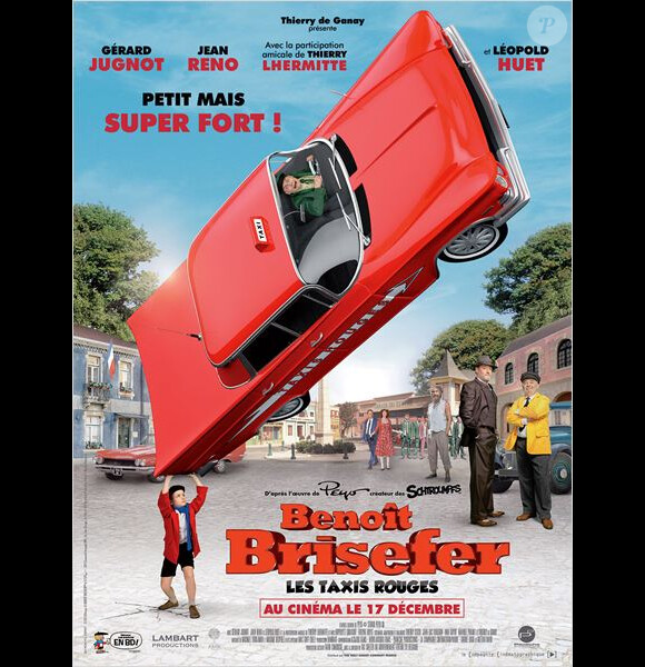 Affiche du film Benoît Brisefer - Les Taxis rouges, en salles le 17 décembre 2014