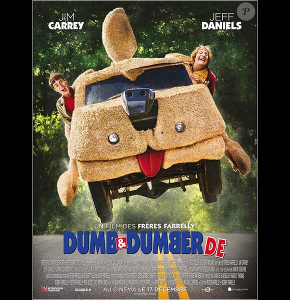 Affiche du film Dumb & Dumber De, en salles le 17 décembre 2014
