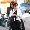 Sharon Osbourne et son mari Ozzy Osbourne font du shopping à Los Angeles Le 27 septembre 2014