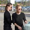Kate Hudson et Matt Bellamy s'offrent un déjeuner avec leur fils Bingham à Los Angeles, le 17 décembre 2014.