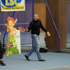 Maxime et Pascal Sellem lors de la journée Sourire Gagnant organisée par l'association Enfant Star et Match au Levallois Sporting Club le 18 décembre 2014