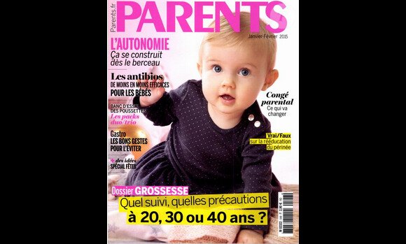 Retrouvez en intégralité, l'interview d'Elodie Varlet dans le magazine Parents du mois de Janvier / Février 2015 !