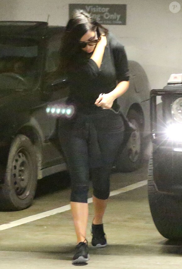 Kim Kardashian à Beverly Hills, Los Angeles, le 23 décembre 2014.