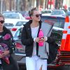 Kaley Cuoco Sweeting leaving yoga class with a friend, Los Angeles, CA, USA on December 15, 2014. Photo by Ramey Agency/ABACAPRESS.COM16/12/2014 - Los Angeles