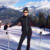 Catherine Zeta-Jones pose au ski. (Photo posté le 26 décembre 2014)