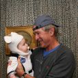  George W. Bush et sa petite-fille Mila, le 1er novembre 2013. 