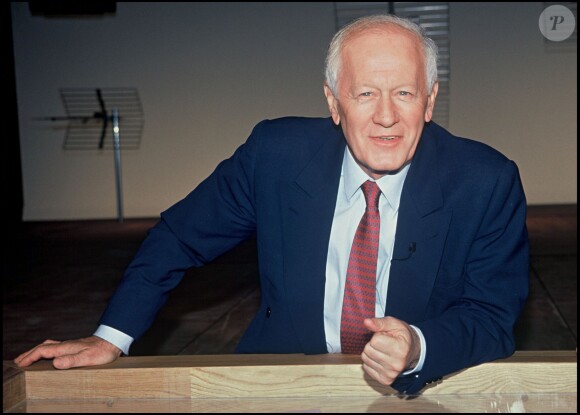 Jacques Chancel, pour l'émission Ligne de Mire en 1994. 