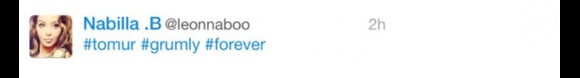Nabilla a tweeté un mystérieux message avant de le supprimer. Il semblerait que ce dernier était adressé à Thomas. Le 25 décembre 2014.