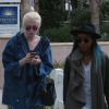 Exclusif - Ireland Baldwin et sa compagne Angel Haze vont déjeuner avec une amie à Studio City le 30 décembre 2014