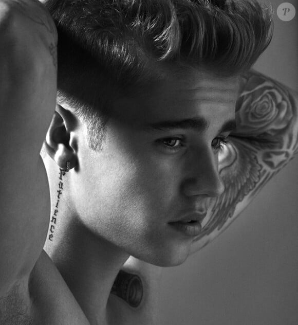Justin Bieber, star des campagnes printemps 2015 de Calvin Klein Jeans et Calvin Klein Underwear. Photo par Mert et Marcus.