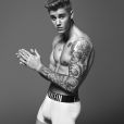  Justin Bieber, star de la campagne printemps 2015 de Calvin Klein Underwear. Photo par Mert et Marcus. 