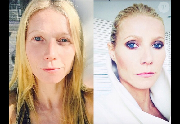 Le 6 janvier 2015, Gwyneth Paltrow a posté une photo sur son compte instagram : un montage avant-après maquillage qui montre la transformation de l'actrice. Le mannequin Coco Rocha a aussi participé à l'expérience pour la marque Max Factor.