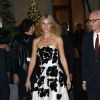 Gwyneth Paltrow inaugure les vitrines de Noel du Printemps Haussmann decorees cette annee en partenariat avec la maison Prada Paris le 7 novembre 2013