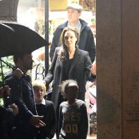 Angelina Jolie : Shopping avec ses filles avant de rencontrer le pape François