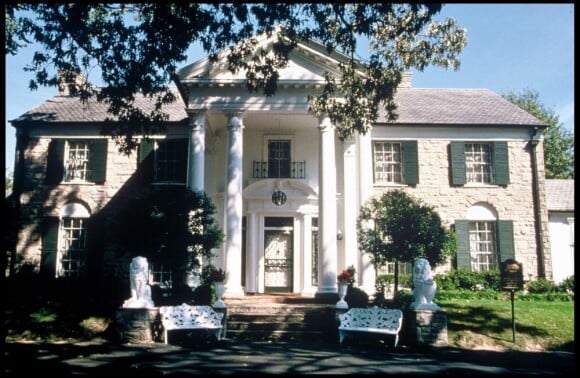 Image de Graceland, mythique propriété d'Elvis à Memphis.