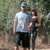 Justin Timberlake et sa femme Jessica Biel sont allés marcher ensemble pour se relaxer à Los Angeles, le 24 octobre 2014. 