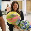 Jessica Biel arrive à l'aéroport de Sydney pour rejoindre son mari Justin Timberlake, le 29 septembre 2014.