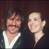 Gérard Depardieu et Carole Bouquet présentant le film Trop belle pour toi en 1989 au Festival de Cannes