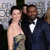 David Oyelowo et sa femme Jessica - La 72e cérémonie annuelle des Golden Globe Awards à Beverly Hills, le 11 janvier 2015