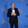 Kevin Spacey a remporté le prix du meilleur acteur dans une série dramatique pour "House of Cards", aux Golden Globe Awards au Bervely Hilton à Los Angeles, le 11 janvier 2015.