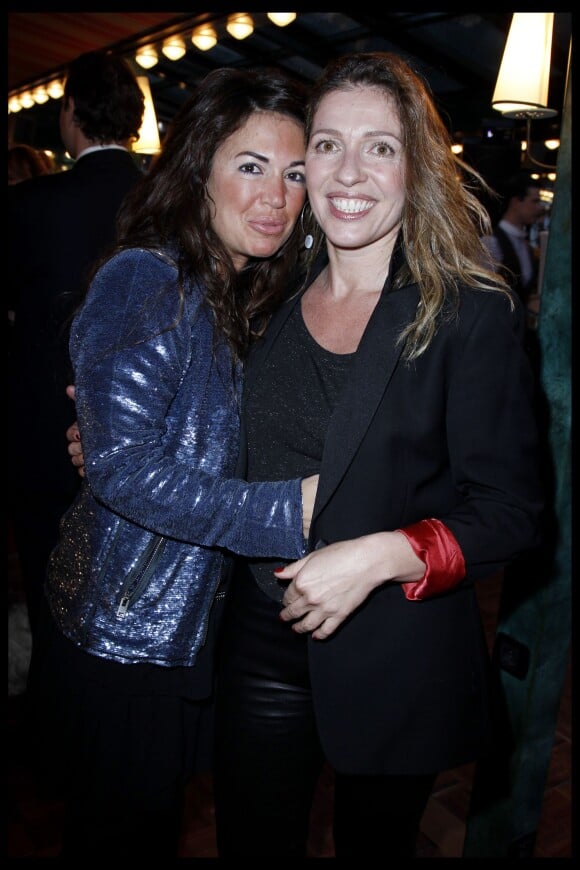 Elsa Wolinski et Carole Chretiennot lors du prix littéraire de la Closerie des Lilas à Paris le 3 avril 2012