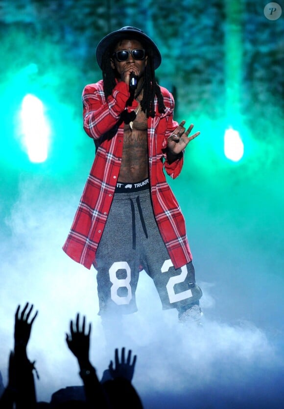 Lil Wayne lors des BET Awards 2014 à Los Angeles. Le 29 juin 2014.