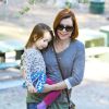 Alyson Hannigan et sa fille Keeva à Los Angeles dans un parc le 15 janvier dernier