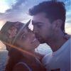 Javier Pastore et Chiara Picone, photo publiée sur le compte Instagram de cette dernière, le 25 juillet 2014