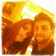  Javier Pastore et Chiara Picone, photo publi&eacute;e sur le compte Instagram de Javier Pastore, le 3 f&eacute;vrier 2014 